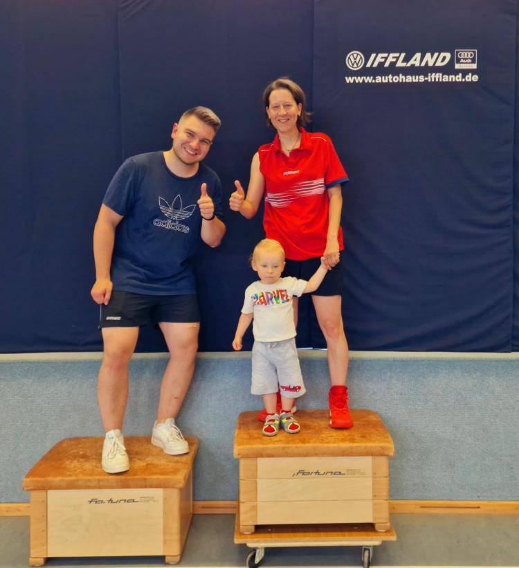 Gewinner*in der Klasse Aktiv mit potentiellem Nachwuchsspieler. :)