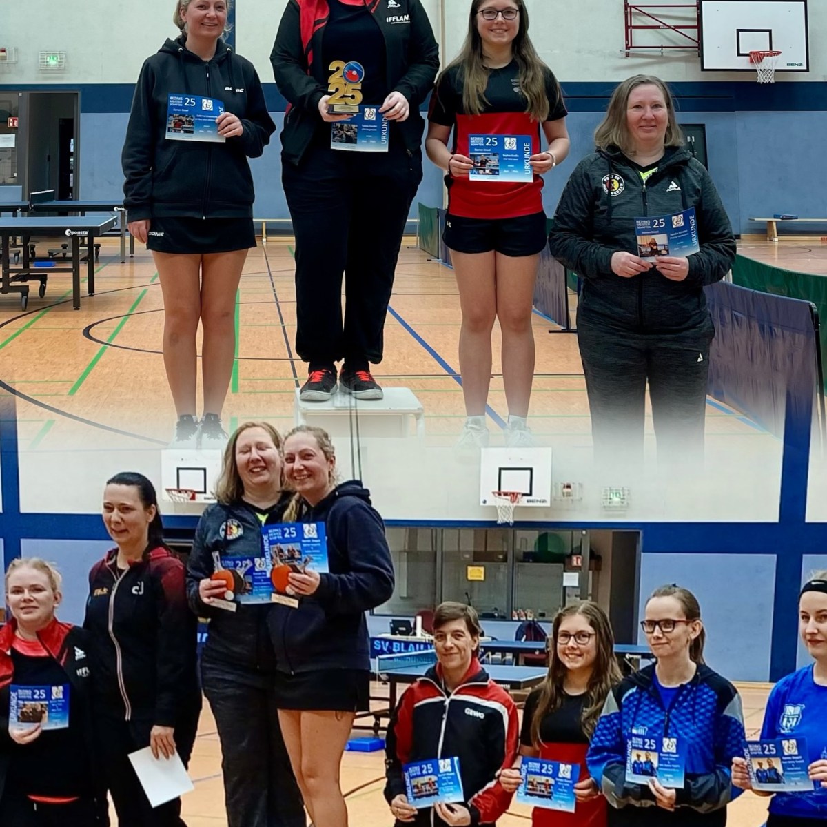 Zwei Niederlagen und eine Bezirksmeisterin